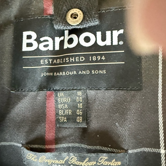 Barbour Black Waxed Jacket - Picture 4 of 4